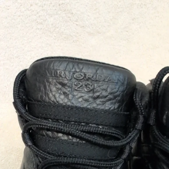 Air Jordan Black and Gold Women's Sneakers - Picture 3 of 8